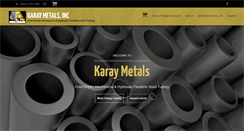 Desktop Screenshot of karaymetals.com